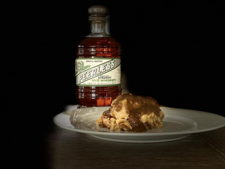 Bread Pudding with Rye Whiskey Sauce